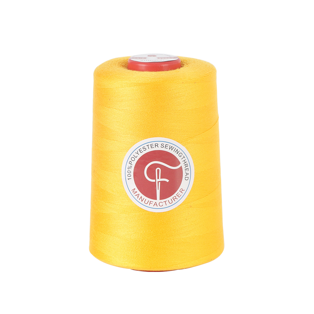 High tenacity dyed polyester sewing thread from 20s to 60s